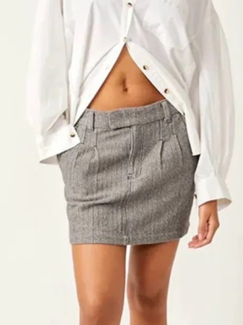 Free People Pop Mini Skirt